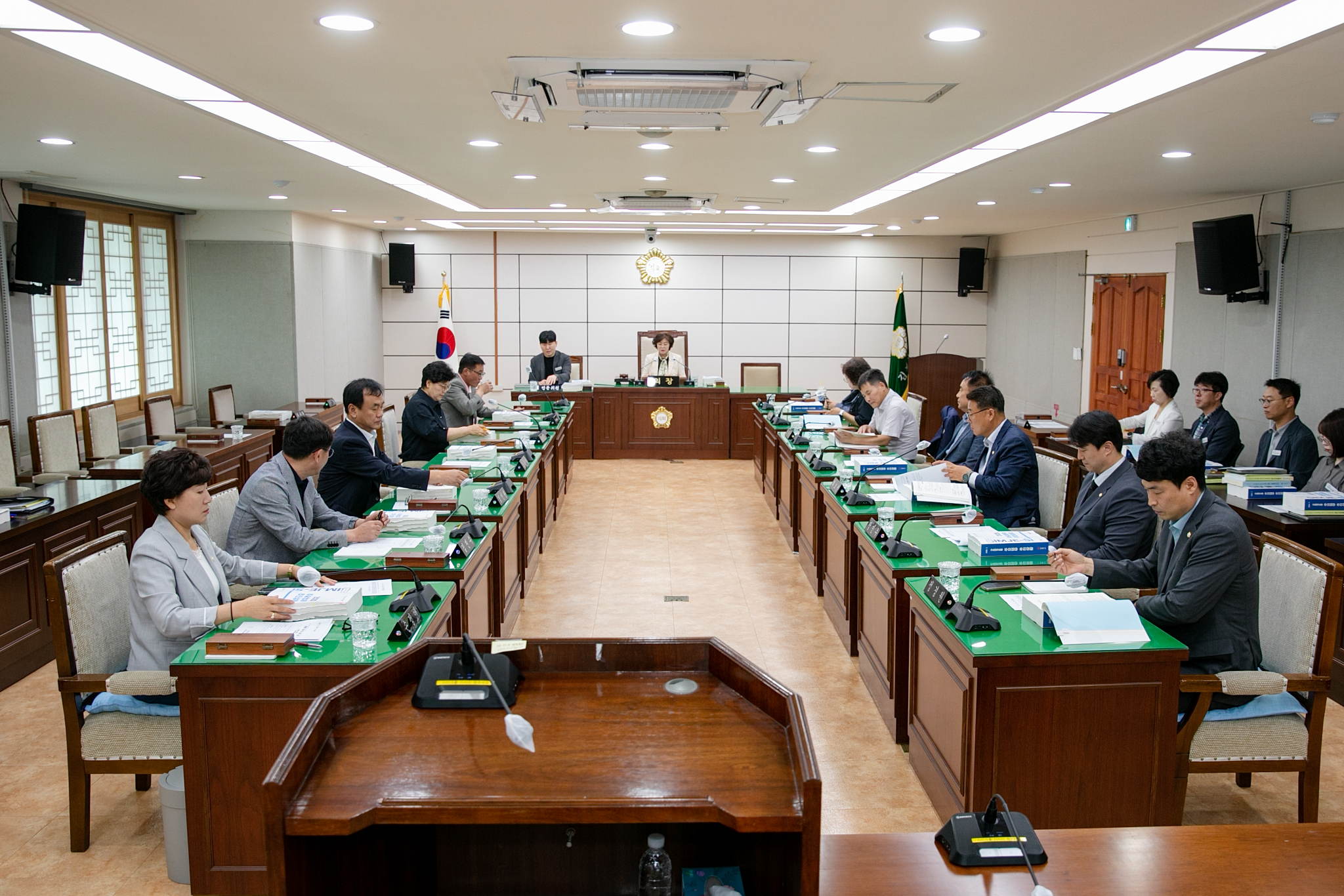 주요업무 추진상황 청취